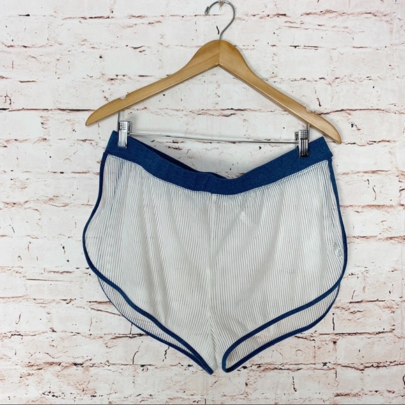 Free People Pants - Free People Sheer Stripe CELESTE Shorts Size Large